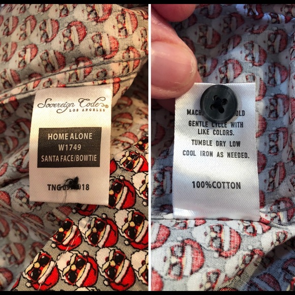 NWT Toddler Sovereign Code Santa Shirt 18mo. - Picture 8 of 8